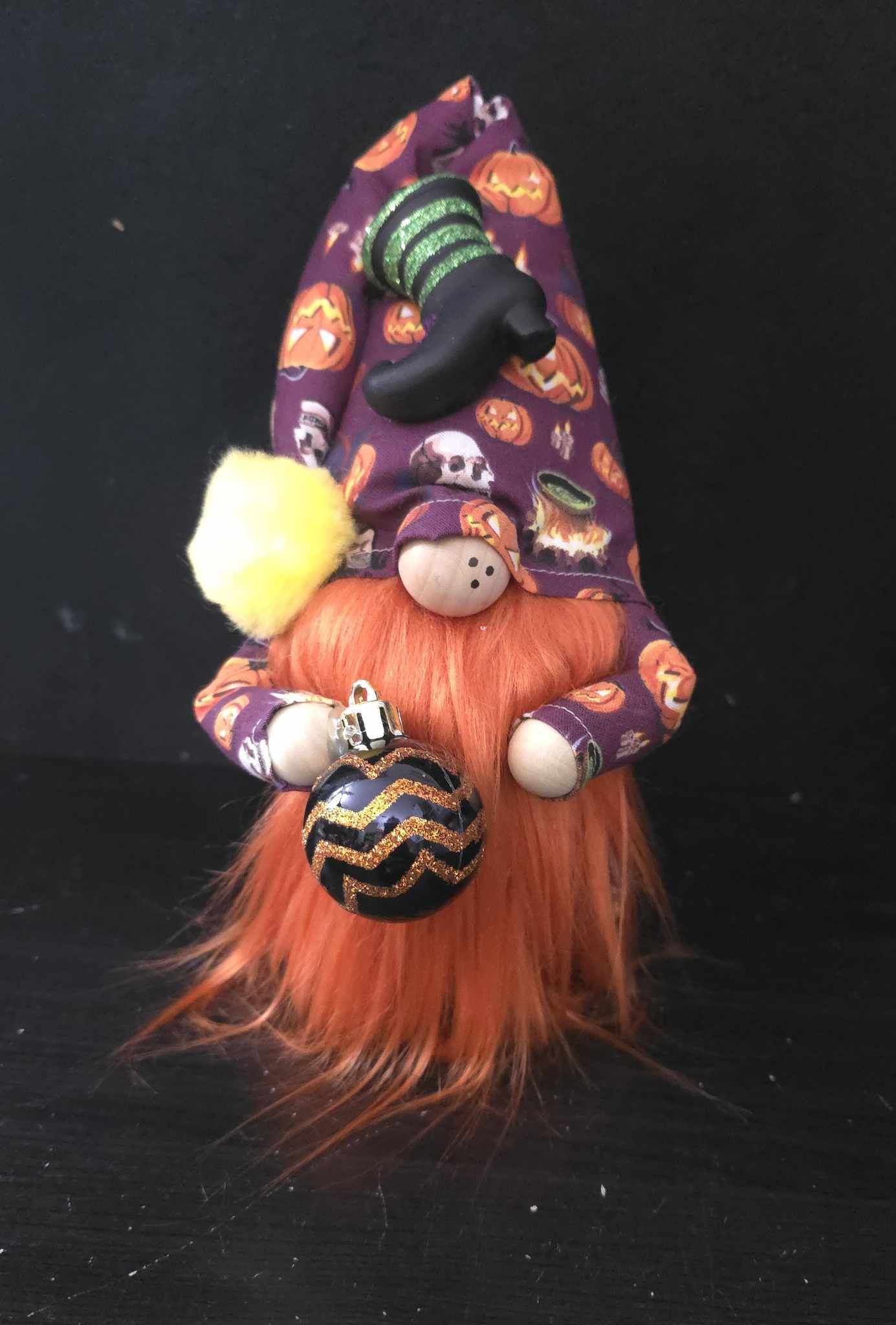 Halloween Pumpkin Gnome