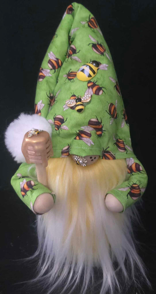 Green Bumblebee Gnome