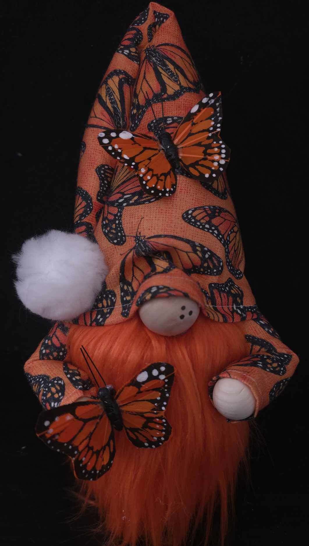 Monarch Butterfly Gnome