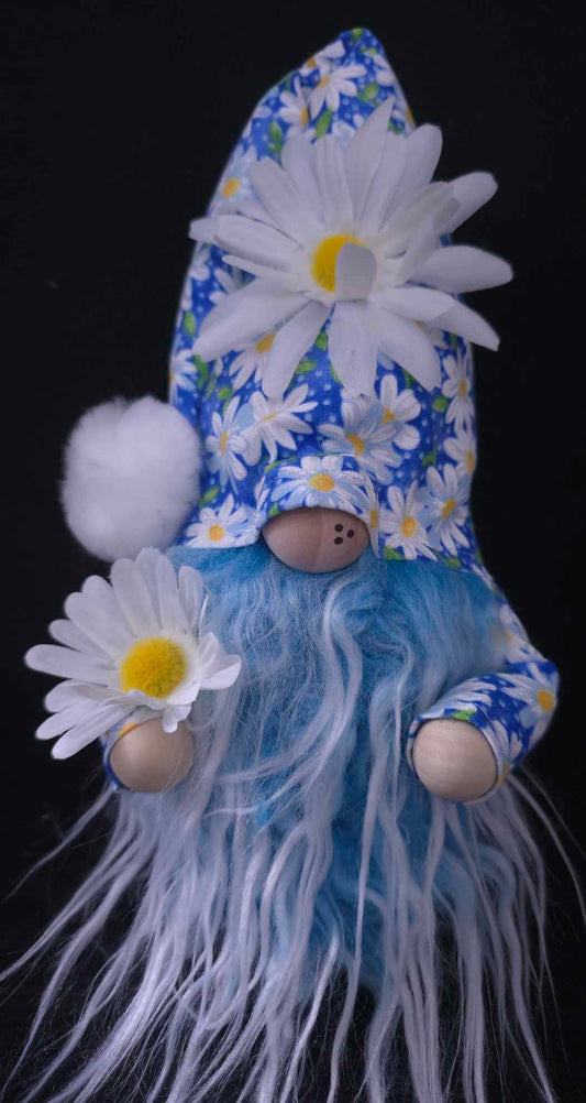 Blue Daisy Gnome