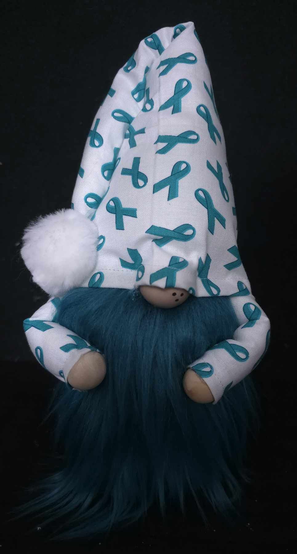 Ovarian Cancer Awareness Gnome