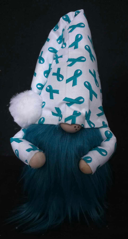 Ovarian Cancer Awareness Gnome