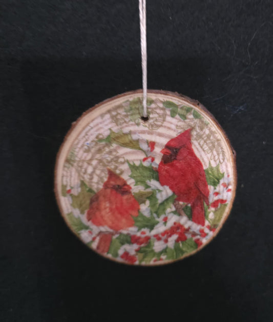 Wood Slice Ornament