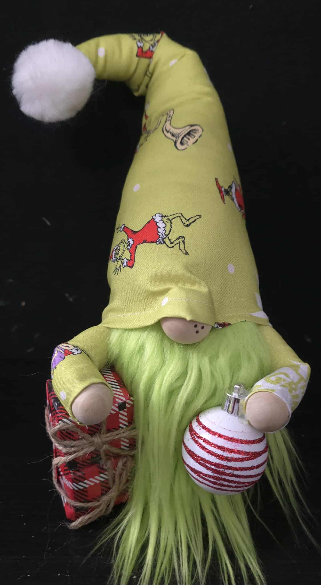 Green Grinch Gnome