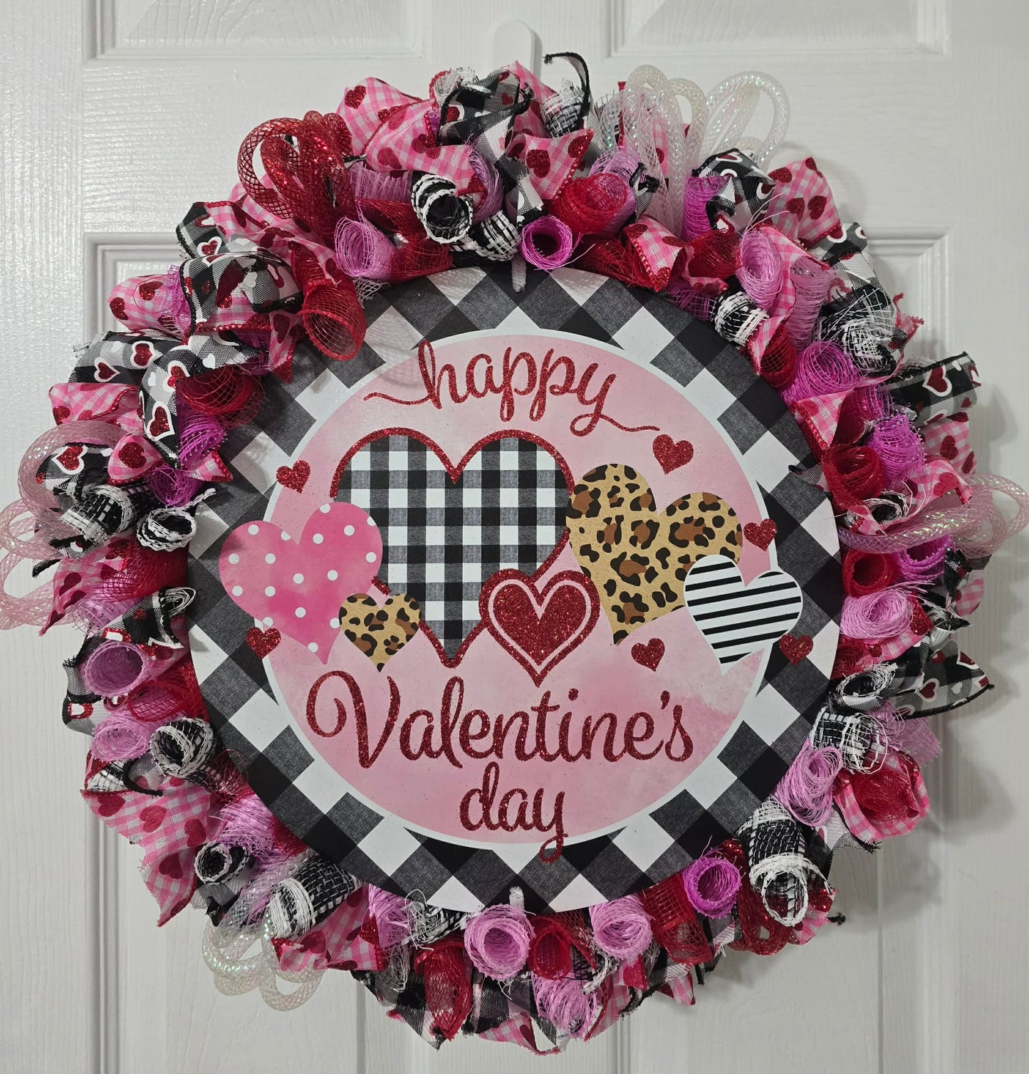 Happy Valentine's Day Wreath