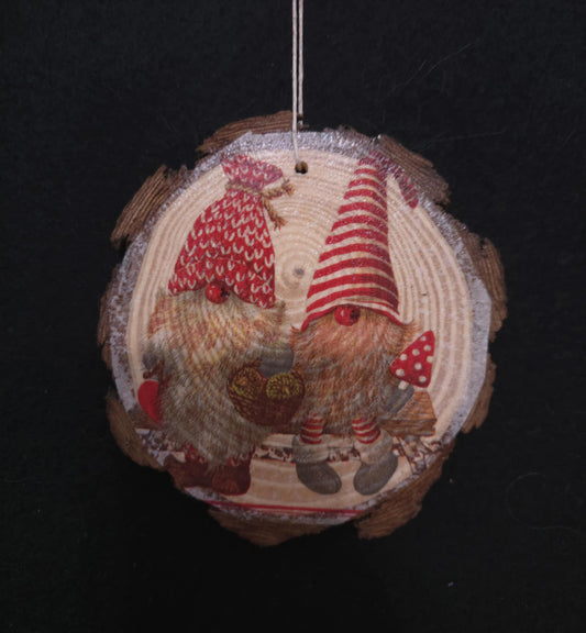 Wood Slice Ornament