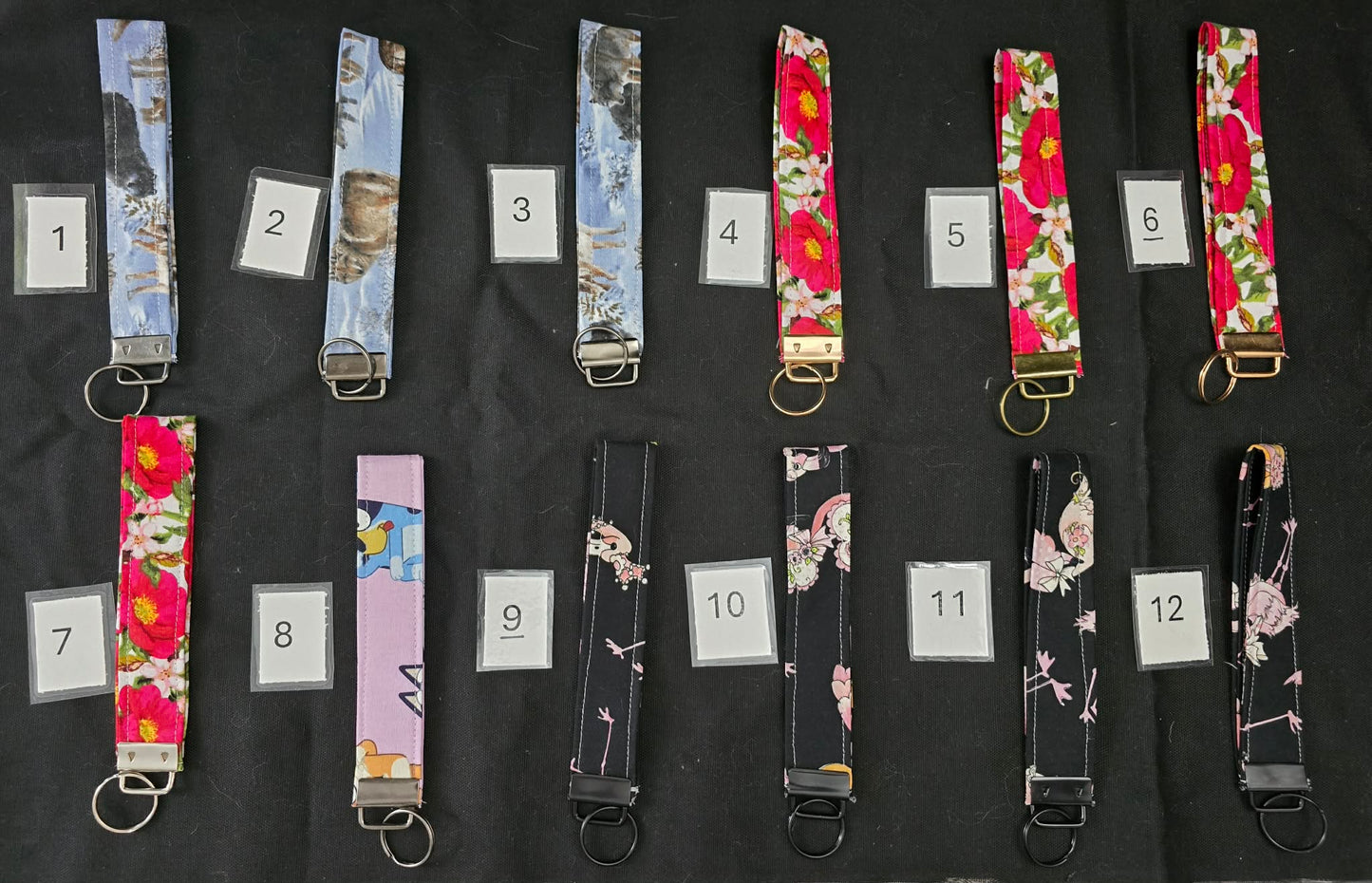 6 in Key Fob Chains
