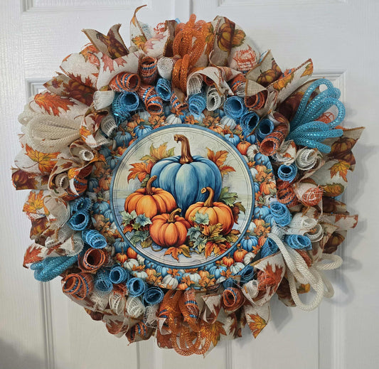 Pumpkin Wreath