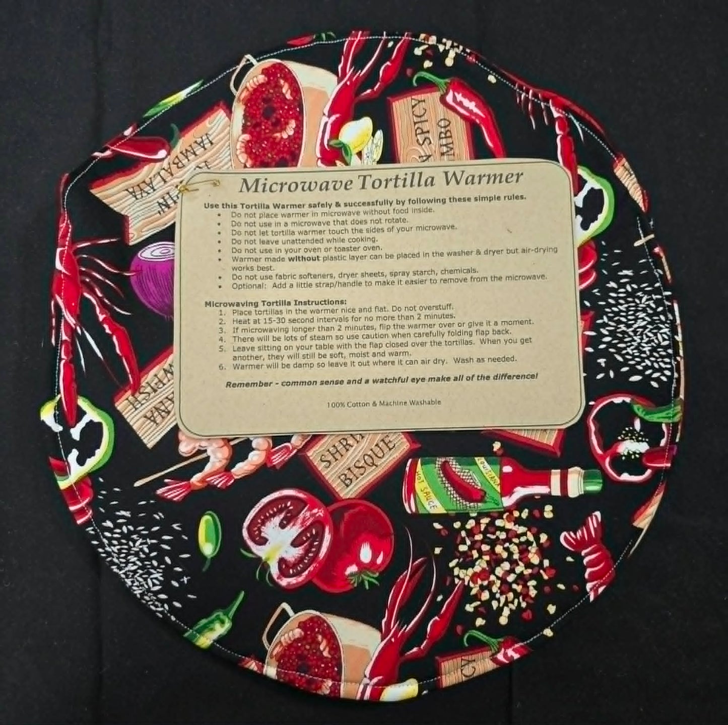 Microwave Tortilla Warmer