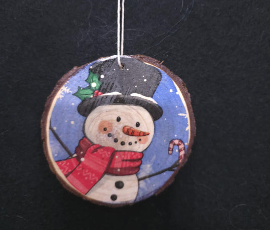 Wood Slice Ornament