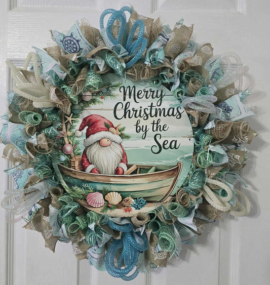 Christmas  by the Sea Wreath