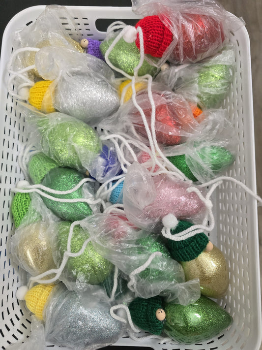 Mystery Pick ~ Light Bulb Gnome Ornament