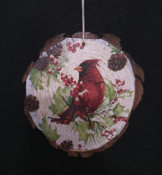 Wood Slice Ornament