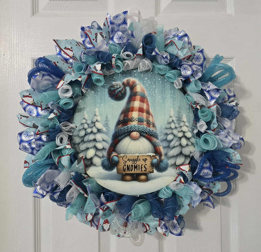 Snuggle with your Gnomies Wreath