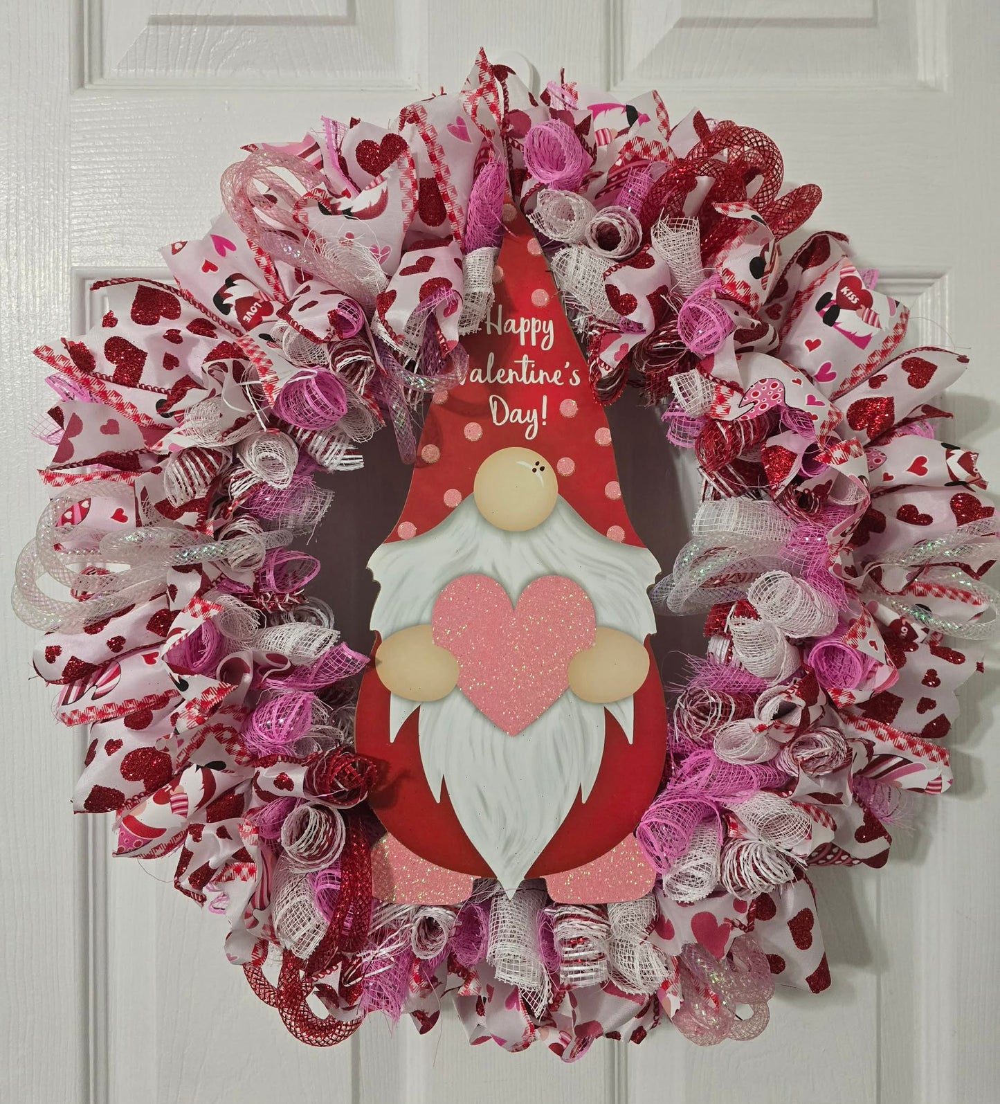 Gnomie Valentine Wreath