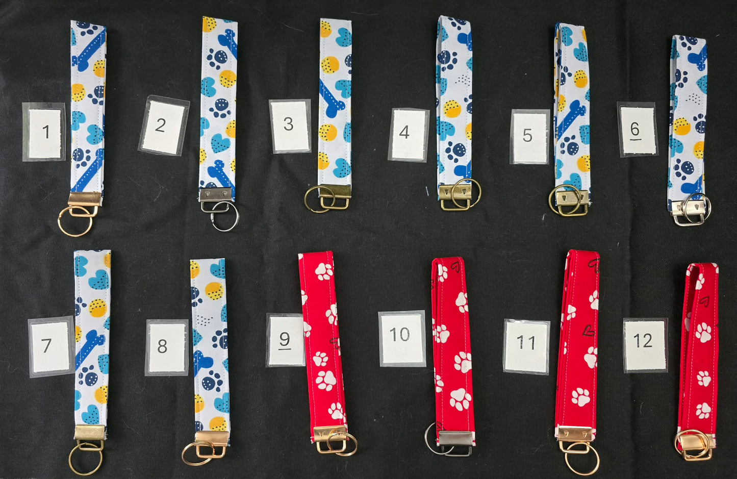 6 in Key Fob Chains