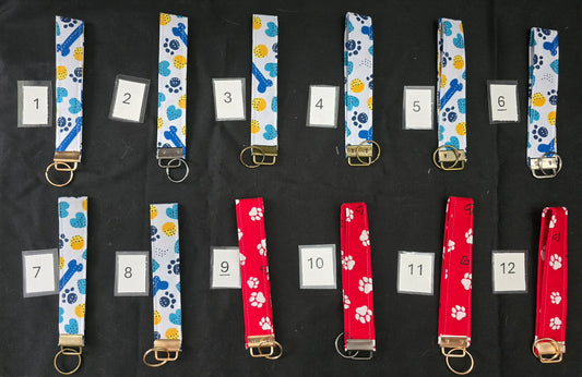6 in Key Fob Chains