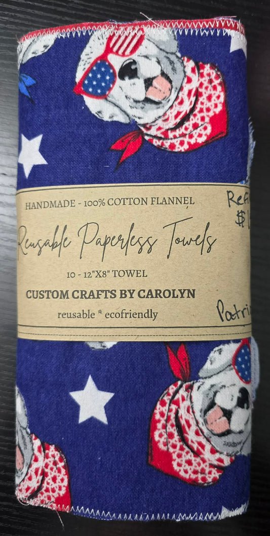 Reusable Paper Towels - Refill Pack