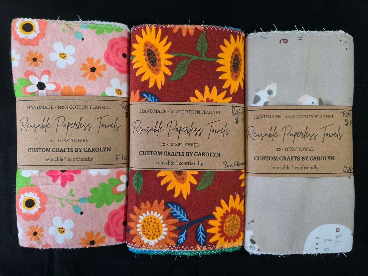 Reusable Paper Towels - Refill Pack