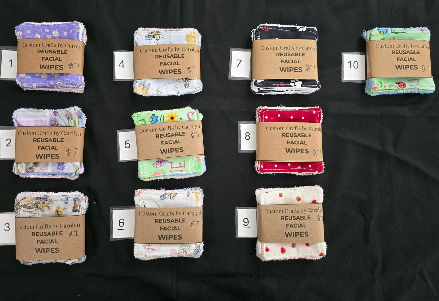 Reusable Facial Wipes