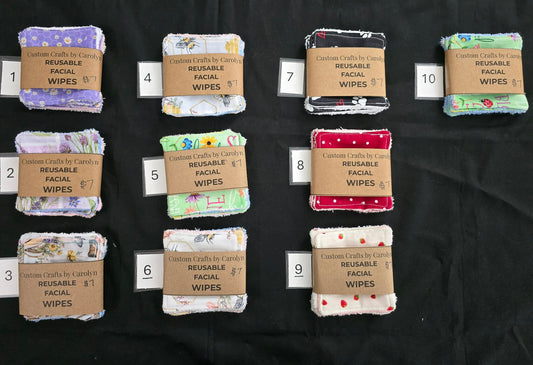 Reusable Facial Wipes