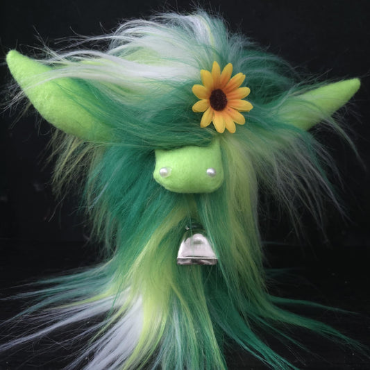 TriGreen Highland Cow Gnome