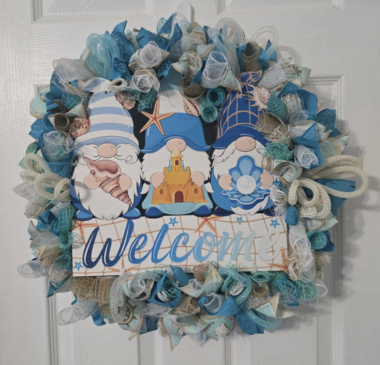 Gnomie Beach Wreath