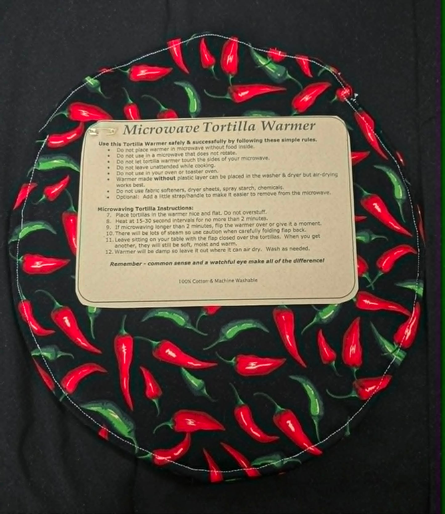 Microwave Tortilla Warmer
