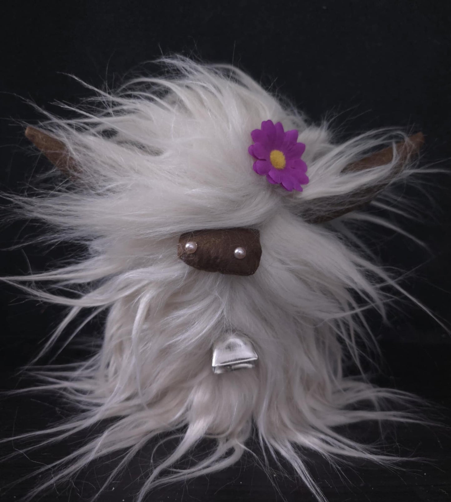 Natural Highland Cow Gnome
