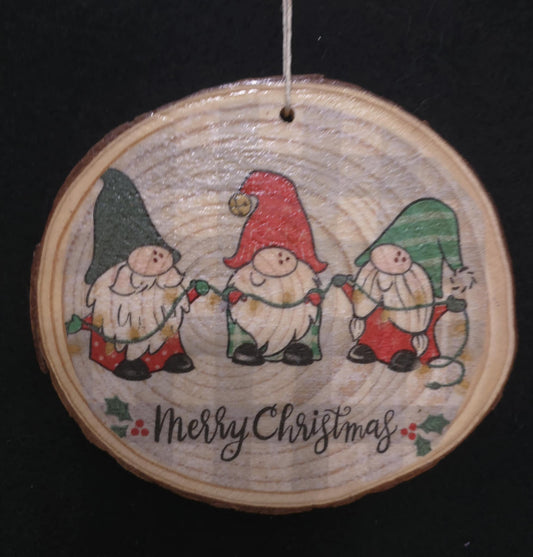 Wood Slice Ornament