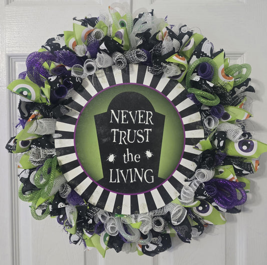 Beetlejuice Wreath